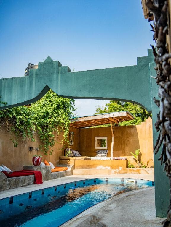 Courtyard with Pool